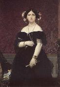 Jean-Auguste Dominique Ingres Mrs. Moitessier oil